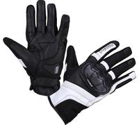 Modeka Miako Air Gants de moto, noir-blanc, taille L pour homme