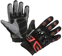 Modeka MX-Top Gants enfants, noir-rouge, taille L pour des gamins
