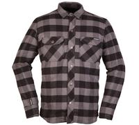 Modeka Nooner Chemise moto, Gris/Noir, Taille 4XL