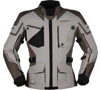 Modeka Panamericana 2 Veste textile de moto, Gris/Marron, Taille 3XL