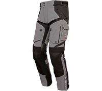 Modeka Panamericana II, pantalon en textile imperméable Court 3XL Gris/Noir Gris/Noir