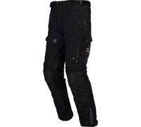 Modeka Panamericana II, pantalon en textile imperméable Court L Noir Noir