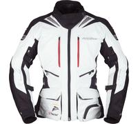 Modeka Panamericana Veste textile de moto dames, Gris clair/Noir, Taille 34