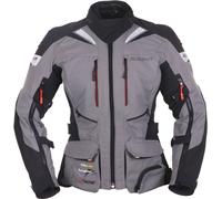 Modeka Panamericana Veste textile de moto dames, Gris/Noir, Taille 44