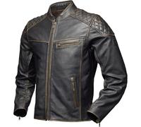 Modeka Phinix Blouson de moto en cuir, brun, taille 2XL pour homme