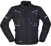 Modeka Taran, veste textile imperméable Court 4XL Noir Noir