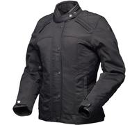 Modeka Thiago, veste textile imperméable pour femmes 46 Noir Noir