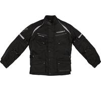Modeka Tourex II Veste textile de moto pour enfants, noir, Taille 128