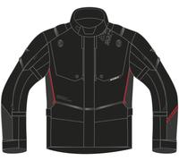 Modeka Trohn Veste textile de moto, noir-gris, taille 4XL pour homme