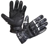 Modeka Valyant Gants de moto, Noir/Blanc, Taille 9