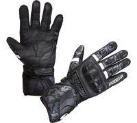 Modeka Valyant Pro Gants de moto, Noir/Blanc, Taille 11
