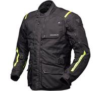 Modeka Varus, veste textile imperméable XL Noir/Jaune Néon Noir/Jaune Néon