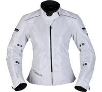 Modeka Veo Air Veste Textile Moto Femme, Gris clair, Taille 46