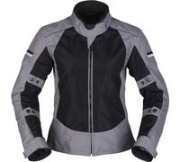 Modeka Veo Air Veste Textile Moto Femme, noir/gris, Taille 36