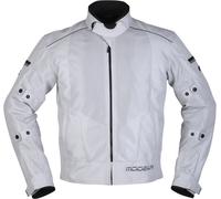 Modeka Veo Air Veste textile moto, Gris clair, Taille M