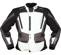 Modeka Viper LT, veste textile 4XL Gris Clair/Gris Foncé/Noir Gris Clair/Gris Foncé/Noir