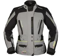 Modeka Viper LT Veste textile de moto dames, noir-gris, taille 36 pour femmes