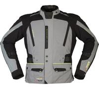 Modeka Viper LT Veste textile de moto, Gris/Noir, Taille S