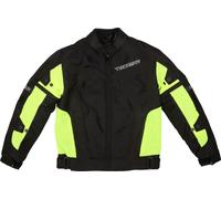 Modeka X-Vent, enfants veste textile 140 Noir/Jaune Néon Noir/Jaune Néon