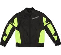 Modeka X-Vent, enfants veste textile 140 Noir/Jaune Néon Noir/Jaune Néon