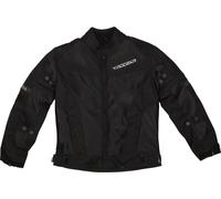 Modeka X-Vent, enfants veste textile 140 Noir Noir