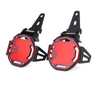 Model 1 Support De Phare Antibrouillard Led Pour Moto, Couvercle Pour Bmw Runder Gs, R1200 Gs, R1250gs, Adv, Lc, Fenecute Gs, F850gs, S1000poly, Gravi Gs, Gravi R ""Nipseyteko