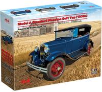 Model A Standard Phaeton Souple Top 1930 Samerican Tourisme 1:24 Kit Icm
