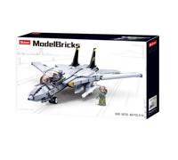 Sluban Jeu de construction Avion de chasse F14 Fighter M38-B0755 404 pièces