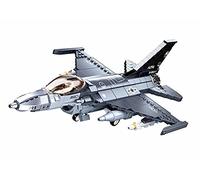 Sluban- Model Bricks-F-16C Falcon Fighter 521pcs, M38-B0891, Multicolore