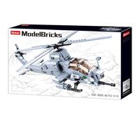 Model bricks - hélicoptère d'attaque