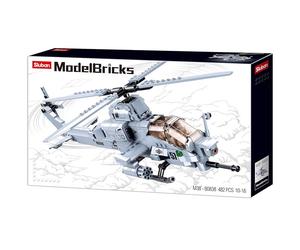 Model bricks - hélicoptère d'attaque