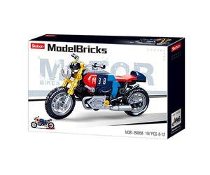 Model bricks - moto café racer