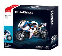 Model bricks - moto de course
