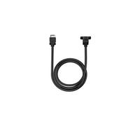Model E - Câble USB - connecteur USB-C (M) pour 24 pin USB-C (F) coudé à 90°, montable sur panneau - 1 m - noir - pour Fractal Design Meshify 2 Lite