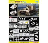 Model kit - sd.kfz.165 hummel-wespe - 01 35 scale - dragon G