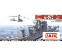 Model niemieckiego okrętu podwodnego U-875, 1:400 Mirage Hobby
