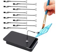 Model Painting Stand - Miniature Painting Holder, Hobby Airbrushing Holder, Flexible Adjustable Arms Durable Parts Grip Spray Craft Organizer | Versatile Miniature Accessory For Card Photo Airbrush Sp