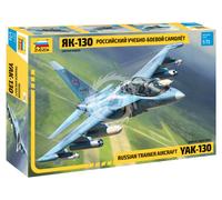Model plastikowy Russian Trainer Aircraft Yak-130 Zvezda 7307 skala 1/72