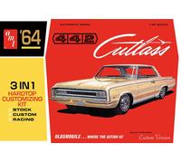 Model Plastikowy samochodu - 1964 Oldsmobile Cutlass 442 Hardtop - AMT 1066 1/25