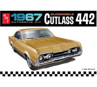 Model plastikowy samochodu - 1967 Oldsmobile Cutlass 442 - AMT 1365 skala 1/25