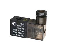 Model Pneumatic Solenoid Valve Coils For 4V210 4V210-08 4v310-10 4v410-15 AC220V DC24V 3V2V(AC 24V)