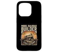 Model Railroad Builder N Scale Craftsman Locomotive à Vapeur D Coque pour iPhone 15 Pro