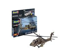 Revell Maquette AH-64A Apache 1:144 Army – Modèle fidèle à l'original