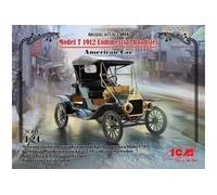 Model T 1912 Commercial Roadster,america Car- 1:24e -