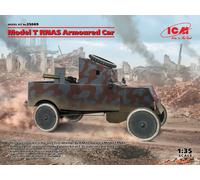 Model T Rnas Armoured Voiture (100% New Moules ) 1:3 5 Plastique Model Kit Icm