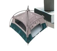 Model Tent - Cloth, 16,69 x 16,69 cm - Tente de Camping Miniature - Accessoire décoratif et créatif, Mini Tents pour, garçons, Filles, Diorama Projects, Home Display