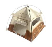 Model Tent - Cloth, 6,69 x 6,69 in Camping Model Tents Miniature Play Tent | Decorative & Creative Accessory, Mini tents for Children, Boys, Girls, Diorama Projects, Home Display