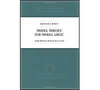 Model Theory For Modal Logic