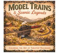 Model Trains & Scenic Layouts: Coloring the Art of Tabletop Railroads