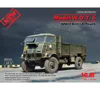 Model W. O.T.6 , WWII British Camion (100% New Moules ) 1:3 5 Plastique Kit Icm